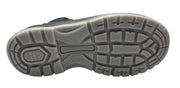 Bota Industrial Sicuro SA501 Negro Con Rojo