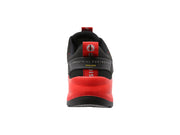 Tenis Sicuro Industrial Con Casquillo SV01 Color Negro Rojo