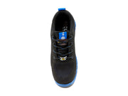 Tenis Sicuro Industrial Con Casquillo Color Negro Azul