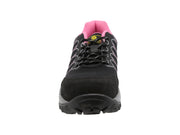 Tenis Sicuro Industrial Con Casquillo Para Dama SA703 Color Negro Rosa