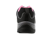 Tenis Sicuro Industrial Con Casquillo Para Dama SA703 Color Negro Rosa