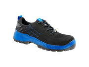 Tenis Sicuro Industrial Con Casquillo Color Negro Azul