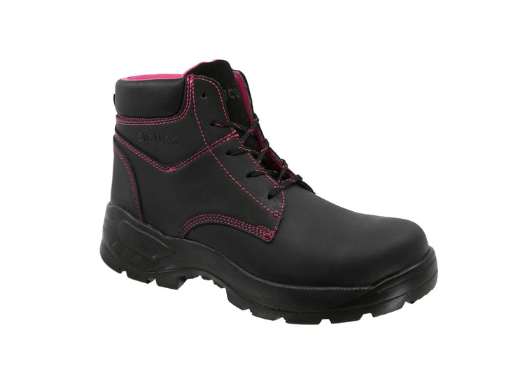 BOTA BORCEGUI DAMA NEGRA DIBASE SI26